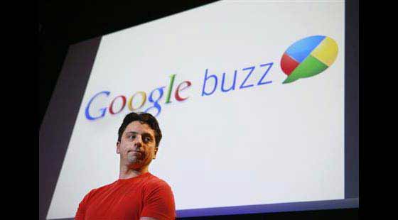 Sergey Brin, co-fundador do Google, em lançamento do Google Buzz googlebuzz O tal de Google Buzz