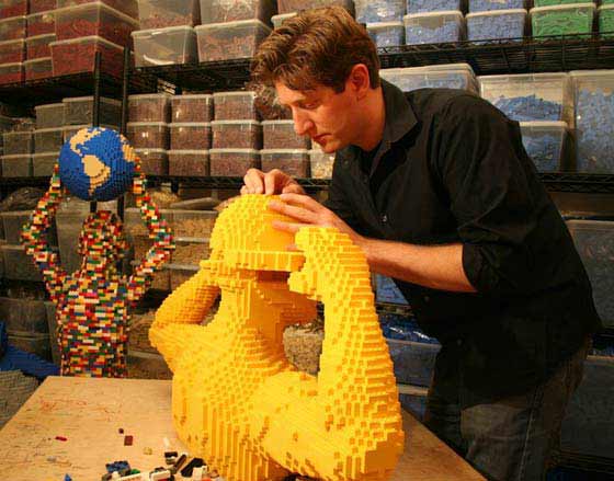 LEGO Obras de arte com Lego