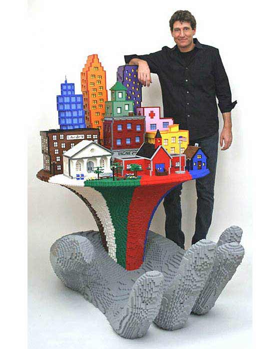 LEGO Obras de arte com Lego