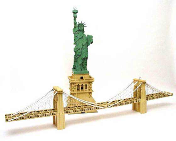 LEGO Obras de arte com Lego