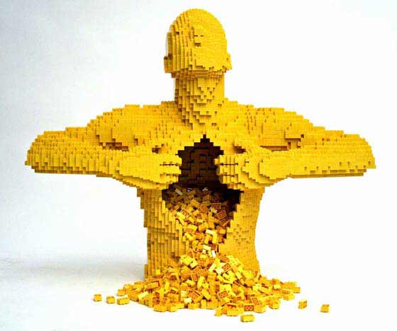 LEGO Obras de arte com Lego