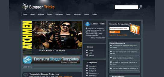 Temas Blogger