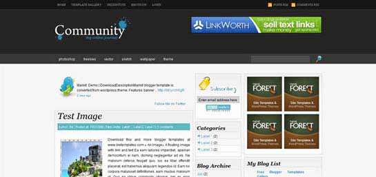 Temas Blogger
