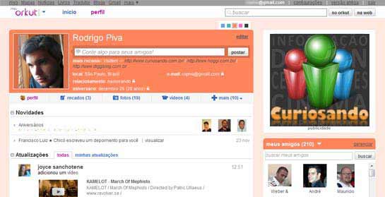 Ganhe Convites para Novo Orkut