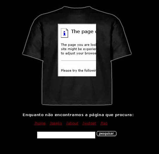 erro404 8 Páginas de Erro SuperCriativas