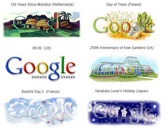 googlelogos 2 Google e seus Logos Personalizados mundo afora