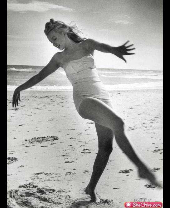 Marilyn Monroe Marilyn Monroe em Ensaio de 1949
