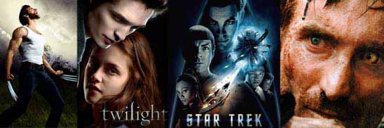 piratas Top 10: Filmes Mais Pirateados de 2009