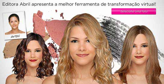 Simulador de Maquiagem Só Para Elas: Simulador de Maquiagem