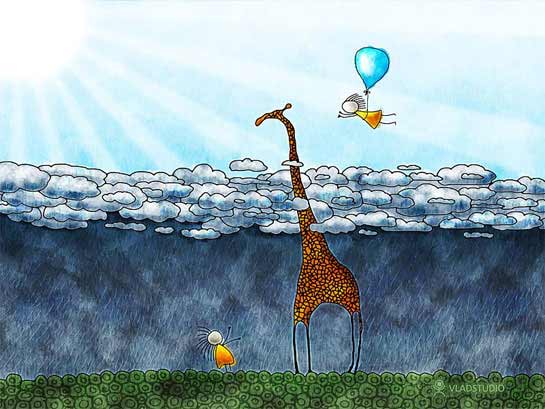 http://www.vladstudio.com/pt/wallpaper/?abovetheclouds Animais