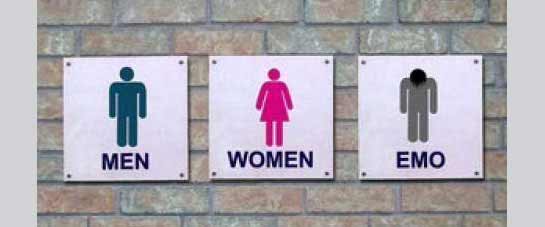 Placas de Banheiros