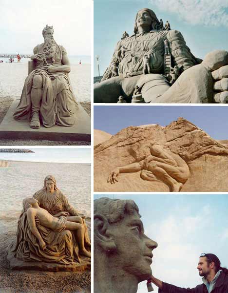 radovan Sensacionais Esculturas de Areia