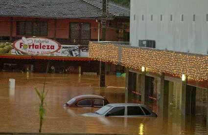 Enchente blumenau