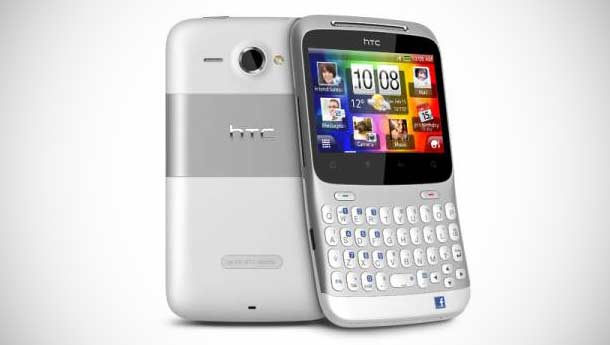 HTC ChaCha Top 20 melhores celulares do mundo hoje