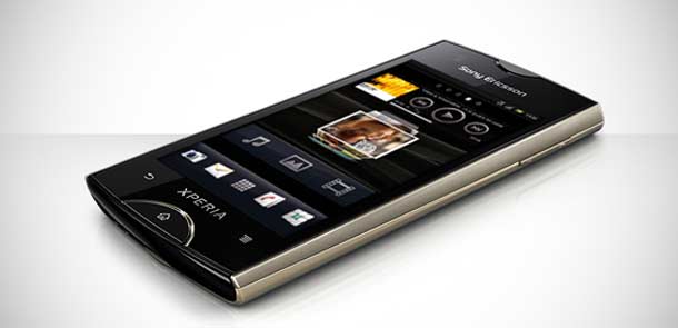 Sony Ericsson Xperia Ray Top 20 melhores celulares do mundo hoje