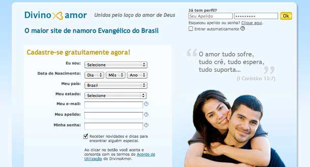 Divino Amor Especial Dia dos Namorados: Sites para ajudar a encontrar sua cara metade