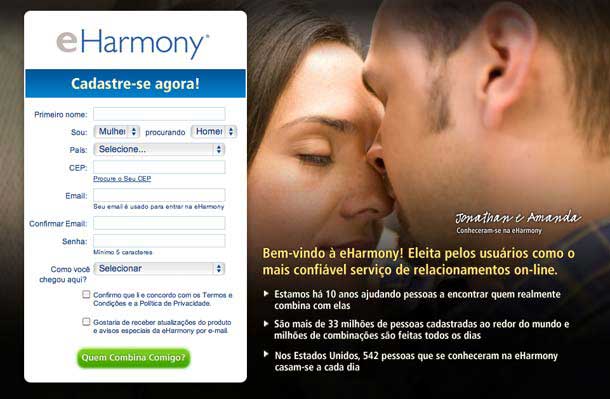 eHarmony Especial Dia dos Namorados: Sites para ajudar a encontrar sua cara metade