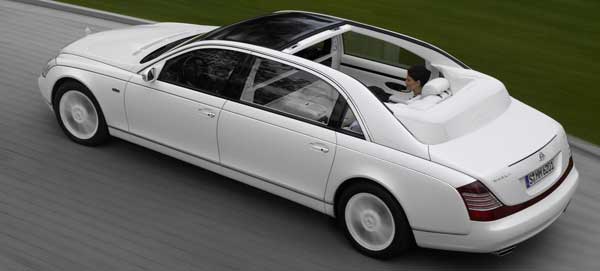 Maybach Landaulet Top 10: Carros mais caros do mundo Atualizado