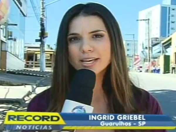 Ingrid Griebel As mais belas jornalistas brasileiras