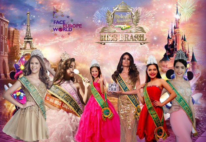 Brasileiras disputam concurso de beleza na Disneylândia-Paris Brasileiras disputam concurso de beleza na Disneylândia-Paris